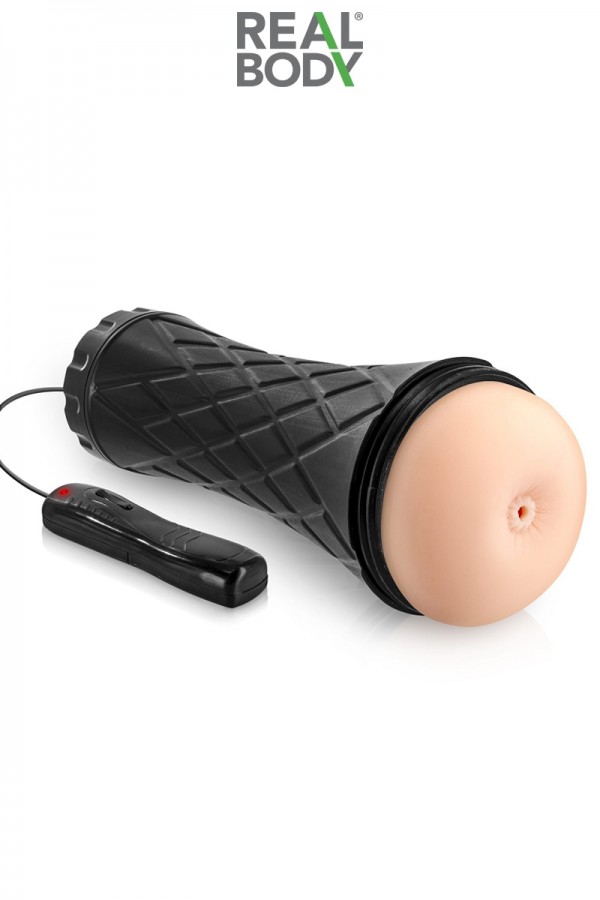 Masturbateur vibrant anus réaliste - Real Body